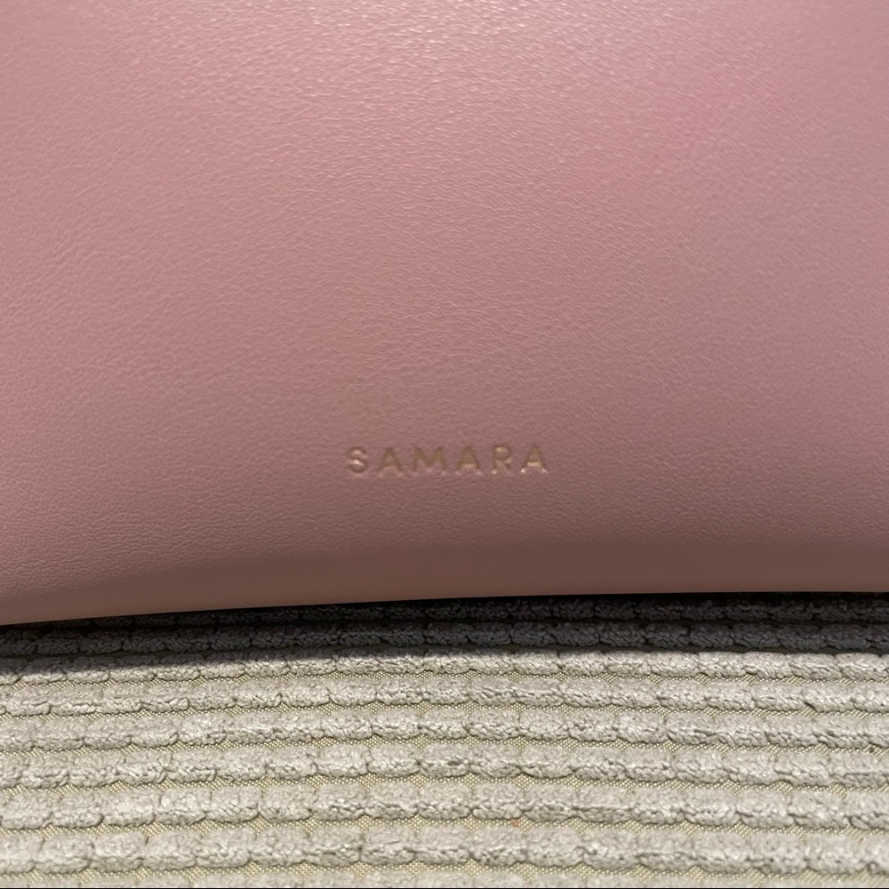 Samara Pink Vegan Bucket Bag - Picture 6 of 10